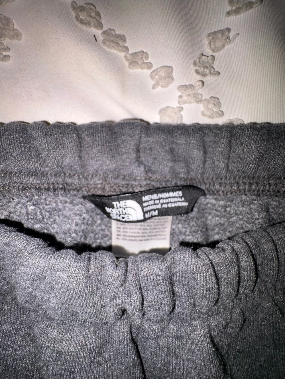 The North Face Charcoal Gray Fleece Joggers
